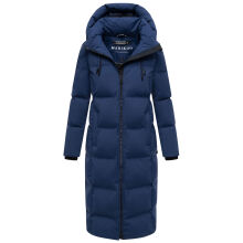 Marikoo Tikoraa Damen Winter Steppmantel Navy-Größe XXXL - Gr. 46