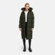 Marikoo Tikoraa Damen Winter Steppmantel Dark Olive-Größe XS - Gr. 34