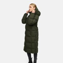 Marikoo Tikoraa Damen Winter Steppmantel Dark Olive-Größe M - Gr. 38