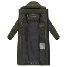 Marikoo Tikoraa Damen Winter Steppmantel Dark Olive-Größe L - Gr. 40
