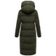 Marikoo Tikoraa Damen Winter Steppmantel Dark Olive-Größe XL - Gr. 42