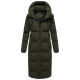 Marikoo Tikoraa Damen Winter Steppmantel Dark Olive-Größe XXXL - Gr. 46