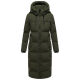 Marikoo Tikoraa Damen Winter Steppmantel Dark Olive-Größe XXXXL - Gr. 48