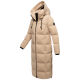 Marikoo Tikoraa Damen Winter Steppmantel Beige-Größe S - Gr. 36