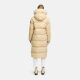 Marikoo Tikoraa Damen Winter Steppmantel Beige-Größe M - Gr. 38
