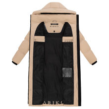 Marikoo Tikoraa Damen Winter Steppmantel Beige-Größe XL - Gr. 42