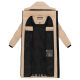Marikoo Tikoraa Damen Winter Steppmantel Beige-Größe XL - Gr. 42