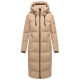 Marikoo Tikoraa Damen Winter Steppmantel Beige-Größe XXL - Gr. 44