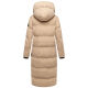 Marikoo Tikoraa Damen Winter Steppmantel Beige-Größe XXXL - Gr. 46