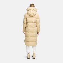 Marikoo Tikoraa Damen Winter Steppmantel Beige-Größe XXXXXL - Gr. 50