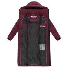 Marikoo Tikoraa Damen Winter Steppmantel Wine-Größe M - Gr. 38