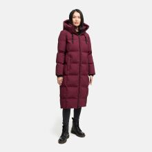 Marikoo Tikoraa Damen Winter Steppmantel Wine-Größe L - Gr. 40