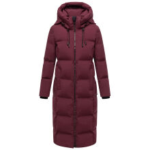 Marikoo Tikoraa Damen Winter Steppmantel Wine-Größe L - Gr. 40
