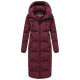 Marikoo Tikoraa Damen Winter Steppmantel Wine-Größe XL - Gr. 42