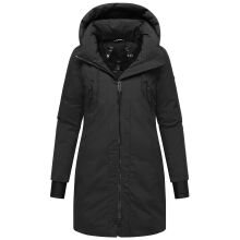 Navahoo Winterzart Damen Winterparka Schwarz Größe S - Gr. 36