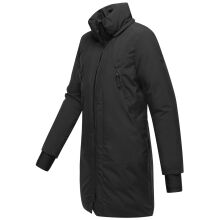 Navahoo Winterzart Damen Winterparka Schwarz Größe S - Gr. 36