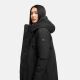 Navahoo Winterzart Damen Winterparka Schwarz Größe S - Gr. 36