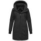 Navahoo Winterzart Damen Winterparka Schwarz Größe S - Gr. 36