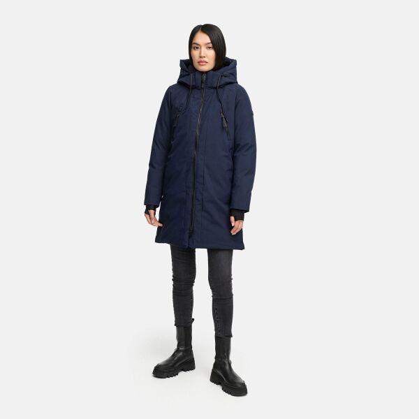 Navahoo Winterzart Damen Winterparka Navy Größe S - Gr. 36