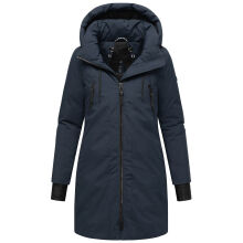 Navahoo Winterzart Damen Winterparka Navy Größe S - Gr. 36