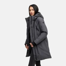 Navahoo Winterzart Damen Winterparka Anthrazit Größe S - Gr. 36