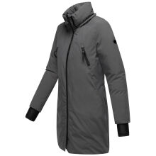 Navahoo Winterzart Damen Winterparka Anthrazit Größe S - Gr. 36