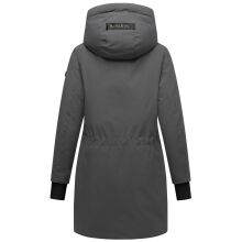 Navahoo Winterzart Damen Winterparka Anthrazit Größe S - Gr. 36