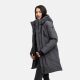 Navahoo Winterzart Damen Winterparka Anthrazit Größe S - Gr. 36