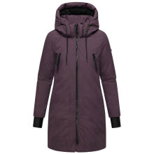 Navahoo Winterzart Damen Winterparka Dusty Plum Größe S - Gr. 36