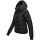 Marikoo Yukanii Damen Winterjacke Steppjacke kurz Schwarz-Größe M - Gr. 38