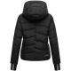 Marikoo Yukanii Damen Winterjacke Steppjacke kurz Schwarz-Größe XL - Gr. 42