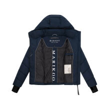 Marikoo Yukanii Damen Winterjacke Steppjacke kurz Navy-Größe M - Gr. 38