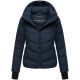 Marikoo Yukanii Damen Winterjacke Steppjacke kurz Navy-Größe M - Gr. 38