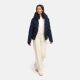 Marikoo Yukanii Damen Winterjacke Steppjacke kurz Navy-Größe XL - Gr. 42