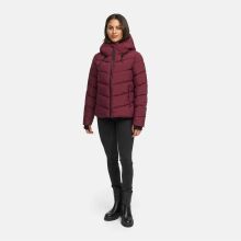 Marikoo Yukanii Damen Winterjacke Steppjacke kurz Wine-Größe L - Gr. 40