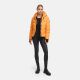 Marikoo Yukanii Damen Winterjacke Steppjacke kurz Orange-Größe XS - Gr. 34