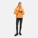 Marikoo Yukanii Damen Winterjacke Steppjacke kurz Orange-Größe XS - Gr. 34