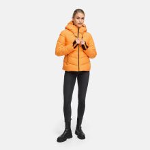 Marikoo Yukanii Damen Winterjacke Steppjacke kurz Orange-Größe M - Gr. 38