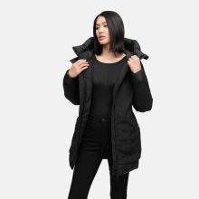 Navahoo Winterprinzessin Damen Herbst Winter Jacke Schwarz Größe M - Gr. 38