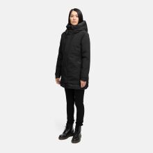 Navahoo Winterprinzessin Damen Herbst Winter Jacke Schwarz Größe M - Gr. 38