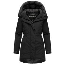 Navahoo Winterprinzessin Damen Herbst Winter Jacke Schwarz Größe M - Gr. 38