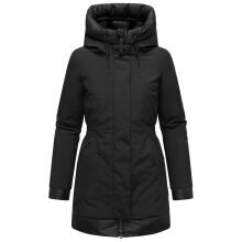Navahoo Winterprinzessin Damen Herbst Winter Jacke Schwarz Größe M - Gr. 38