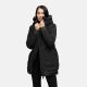 Navahoo Winterprinzessin Damen Herbst Winter Jacke Schwarz Größe M - Gr. 38