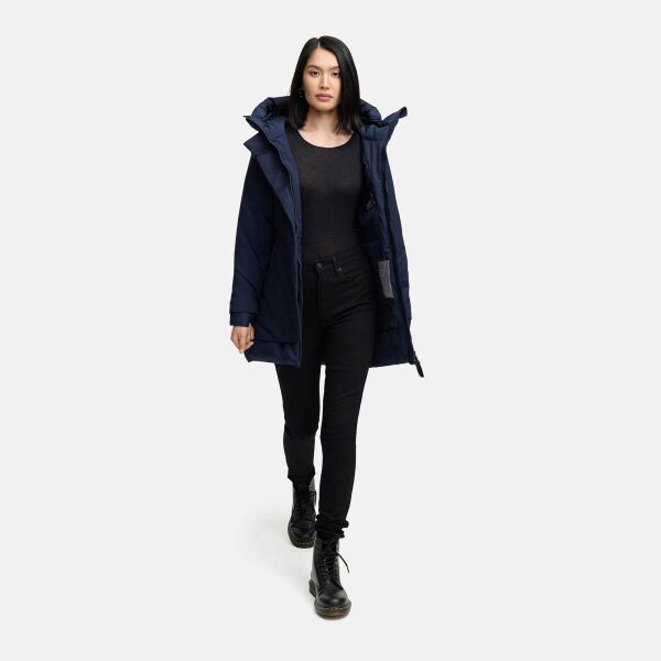 Navahoo Winterprinzessin Damen Herbst Winter Jacke Navy Größe S - Gr. 36