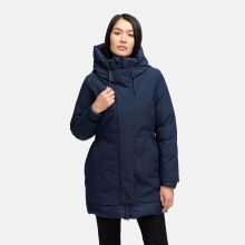 Navahoo Winterprinzessin Damen Herbst Winter Jacke Navy Größe S - Gr. 36