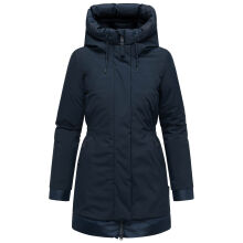 Navahoo Winterprinzessin Damen Herbst Winter Jacke Navy Größe S - Gr. 36