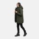Navahoo Winterprinzessin Damen Herbst Winter Jacke Dark Olive Größe S - Gr. 36