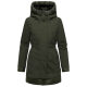 Navahoo Winterprinzessin Damen Herbst Winter Jacke Dark Olive Größe S - Gr. 36