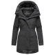 Navahoo Winterprinzessin Damen Herbst Winter Jacke Anthrazit Größe S - Gr. 36