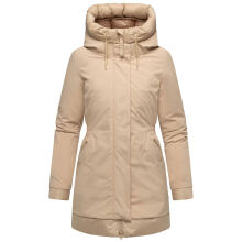 Navahoo Winterprinzessin Damen Herbst Winter Jacke Beige Größe S - Gr. 36